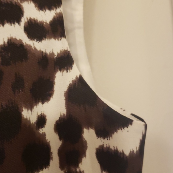 ANN TAYLOR Super Cute Leopard Print Dress - Picture 5 of 5
